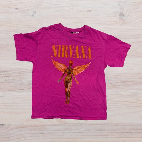 H&M Nirvana T-Shirt Women's - Size XS - Picture 1 of 6